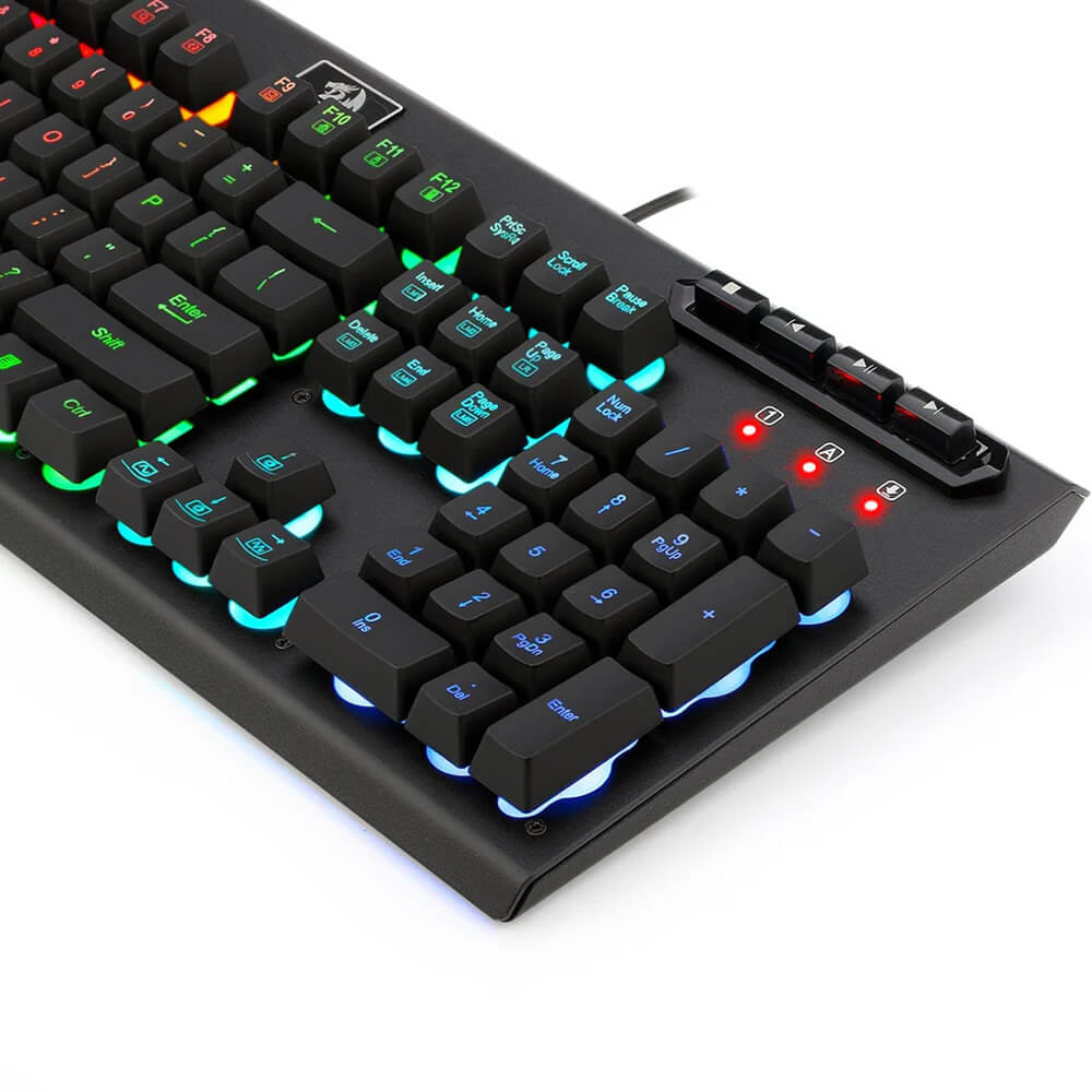 Redragon K513 ADITYA RGB Membrane Gaming Keyboard (Black)