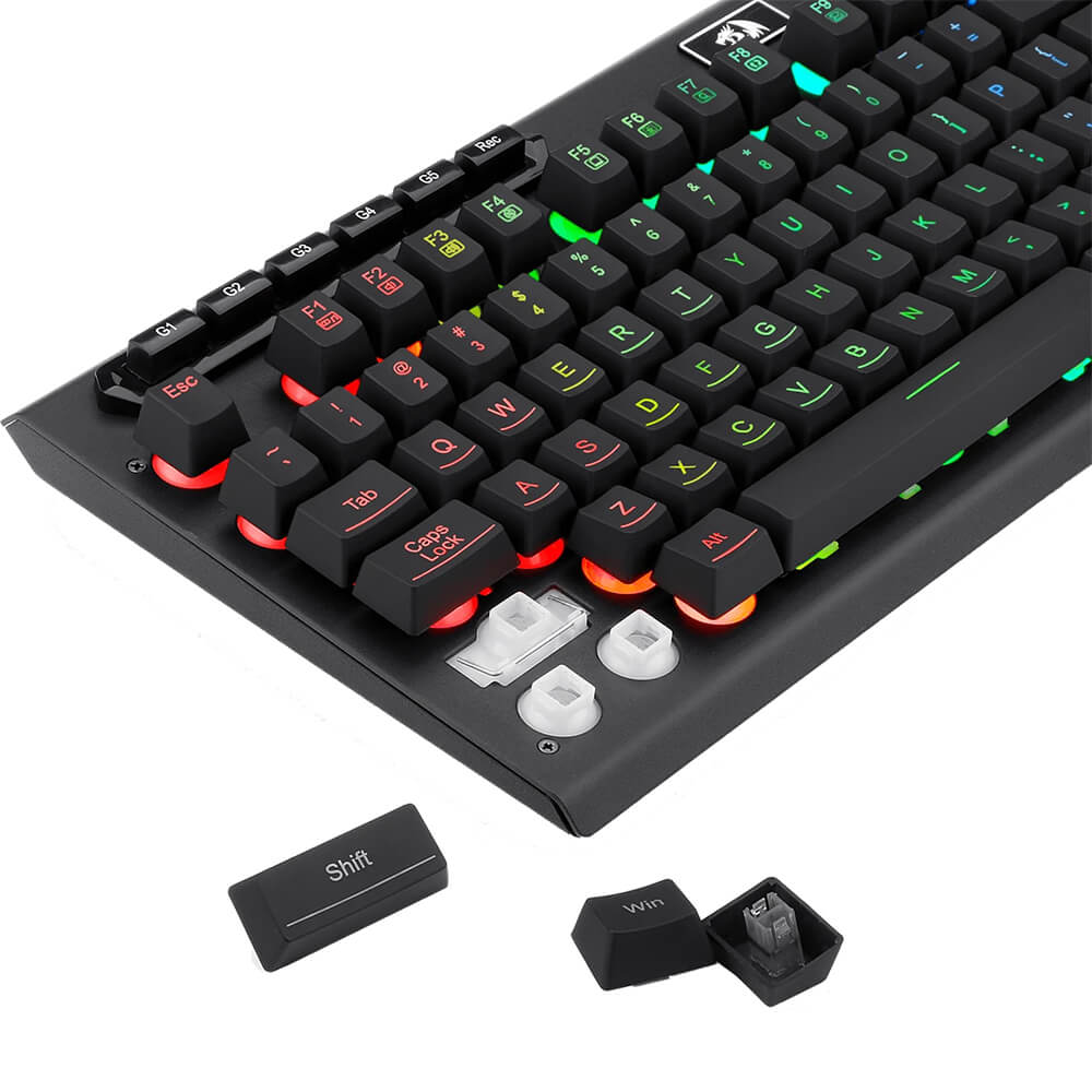 Redragon K513 ADITYA RGB Membrane Gaming Keyboard (Black)