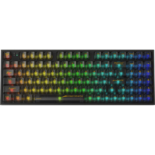 Redragon K658 IRELIA PRO Wired RGB BT Mechanical Gaming Keyboard (Black)