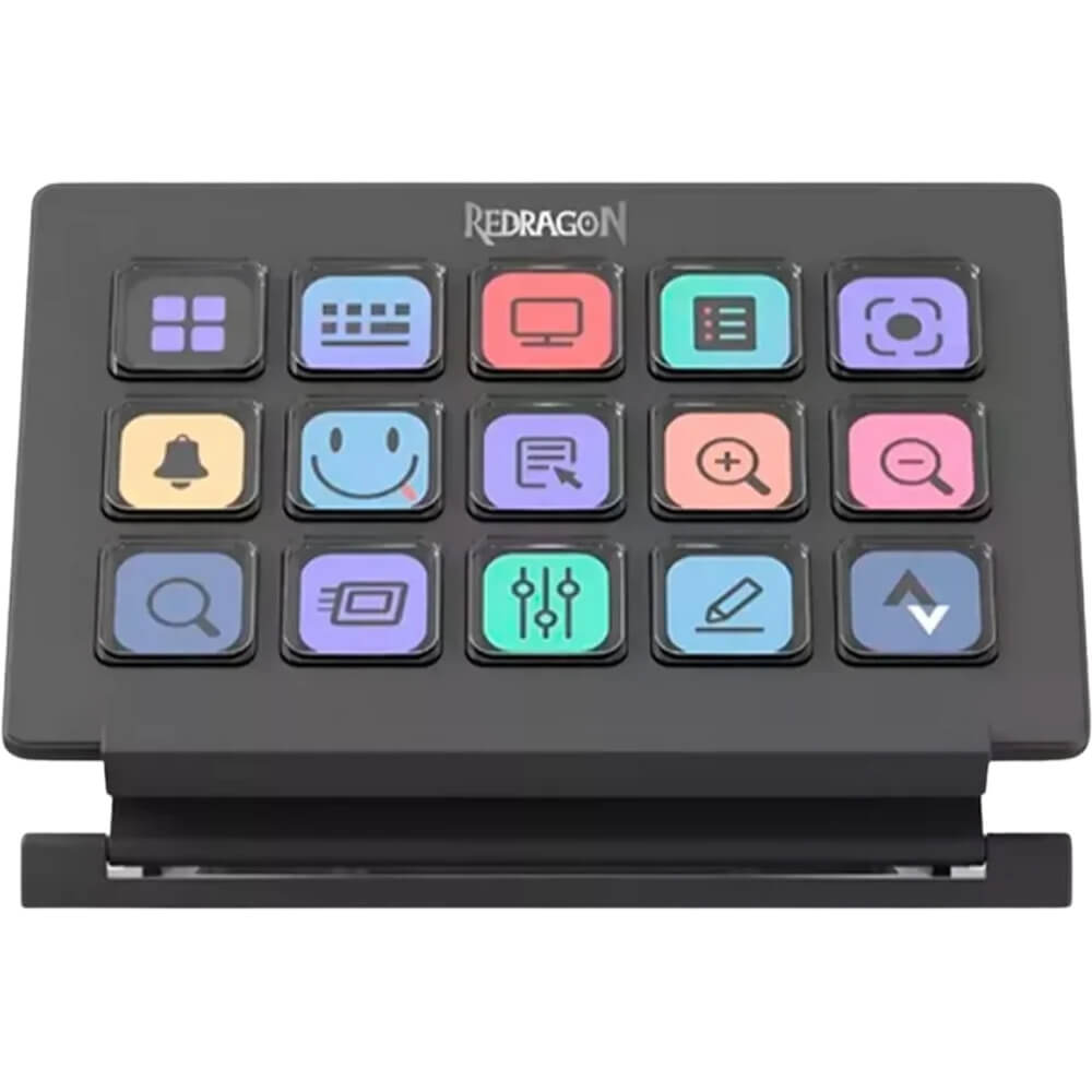 Redragon SS-550 Streamcraft 15 Customized LED Keys