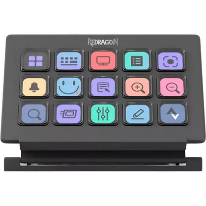Redragon SS-550 Streamcraft 15 Customized LED Keys