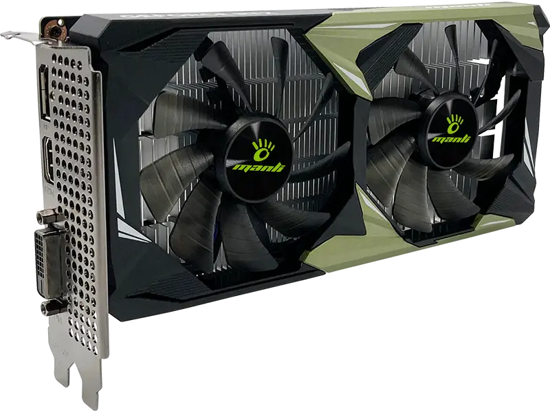 Manli Nebula Twin GeForce RTX™ 3050 6GB Graphic Card