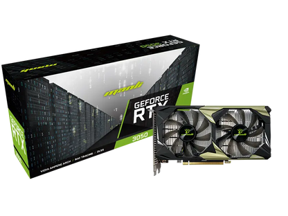 Manli Nebula Twin GeForce RTX™ 3050 6GB Graphic Card