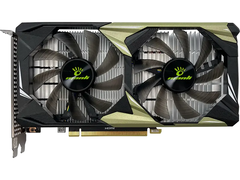 Manli Nebula Twin GeForce RTX™ 3050 6GB Graphic Card