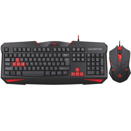 Redragon S101-2 VAJRA Gaming Keyboard & CENTROPHORUS Mouse Combo Set (2 in 1)