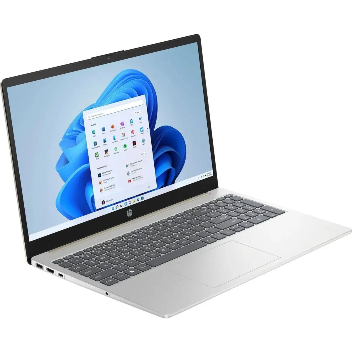 HP 15-FD0215DX Laptop 13th Gen Core i5-1334U, 16GB DDR4, 512GB SSD, Intel Iris Xe Graphics, 15.6" FHD Touchscreen, Windows 11 Home, Silver