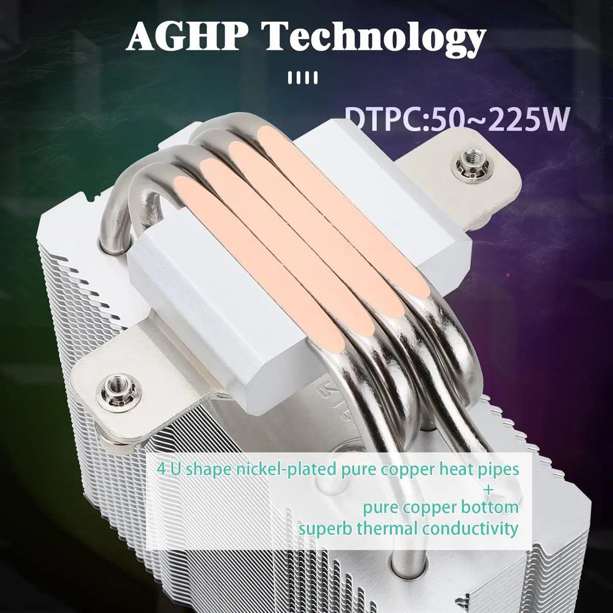 Thermalright Assassin X 120 Refined SE ARGB CPU Air Cooler - Black