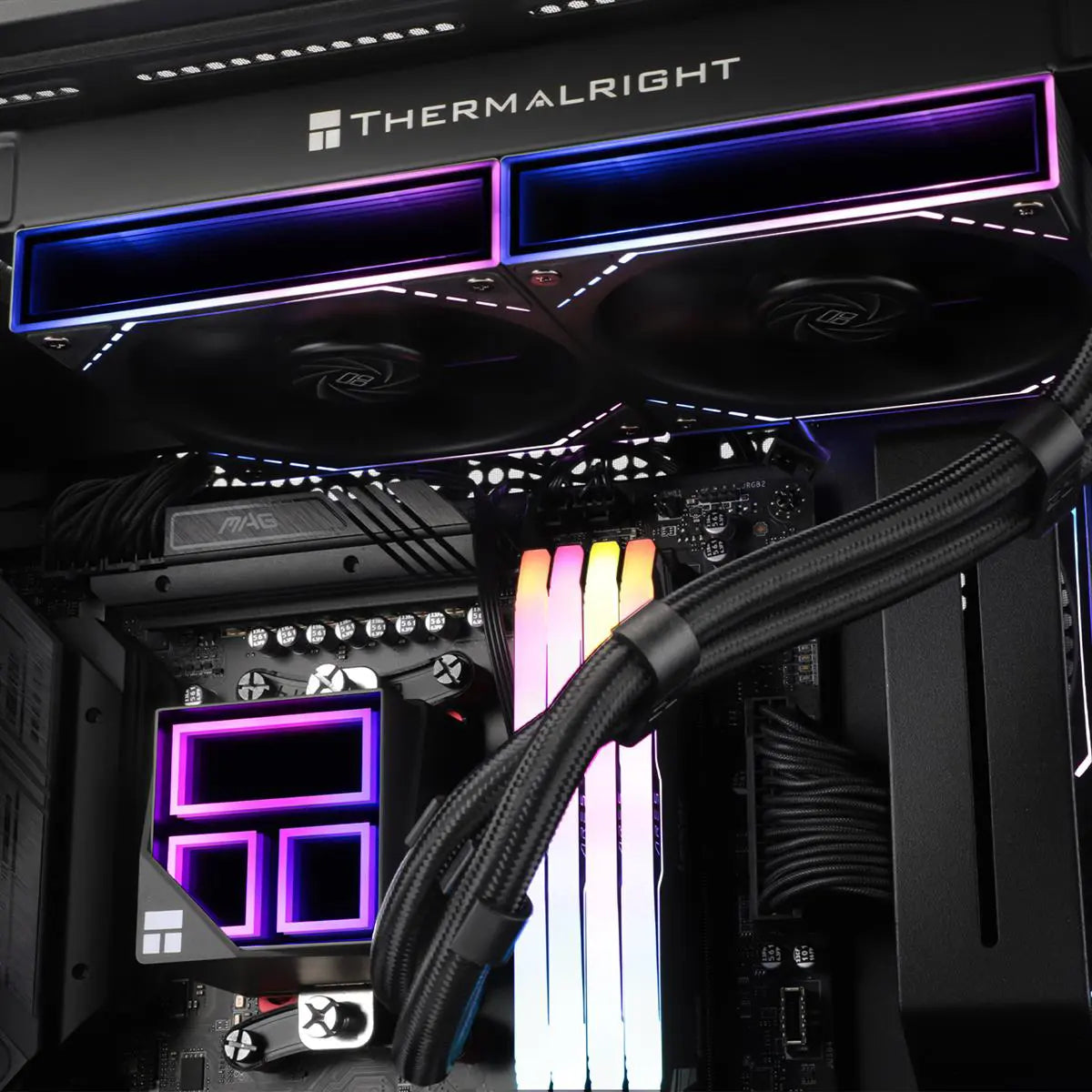 Thermalright Frozen Infinity 240 ARGB Liquid CPU Cooler – Black