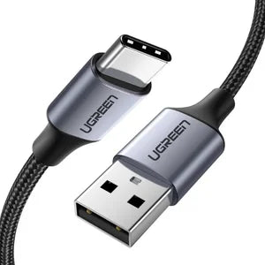 UGREEN USB-A TO USB-C Aluminum Braid Charging Cable , 1 Meter, 60126