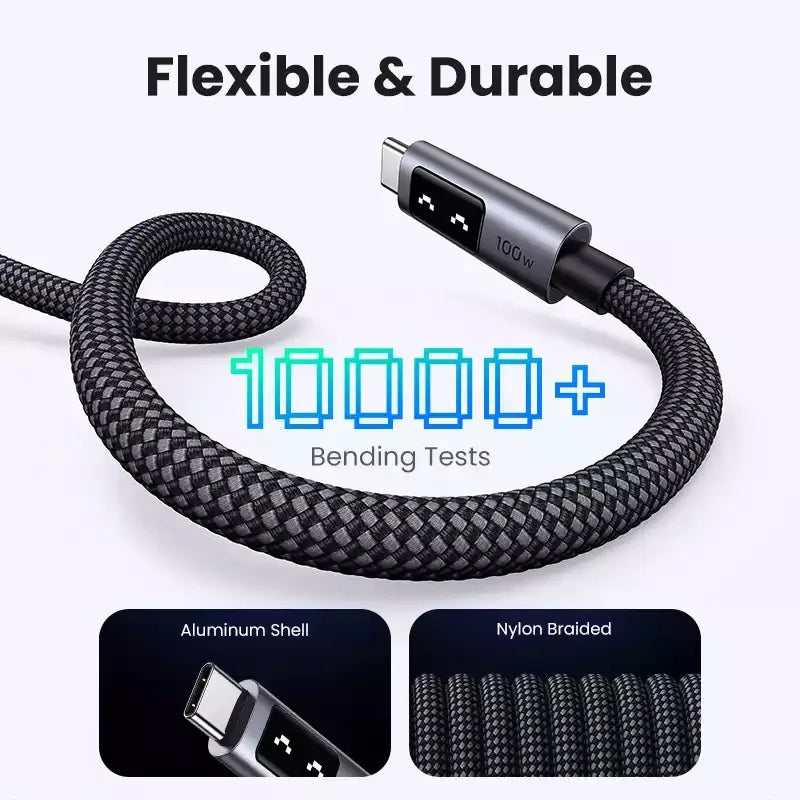 UGREEN 100W USB C to USB C Fast Charging Cable, 3 Meter, 35513