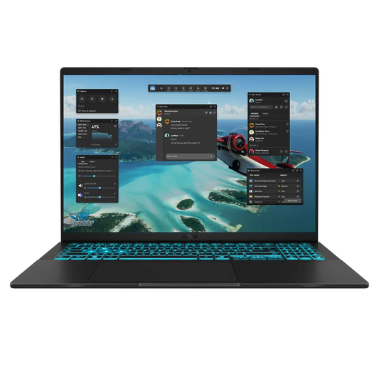 ASUS VivoBook 16 X3607VU-RP118 - Intel Core i7-13620H, 16GB RAM, 1TB SSD, NVIDIA RTX 4050 6GB, 16" WUXGA Display, DOS - Matte Black