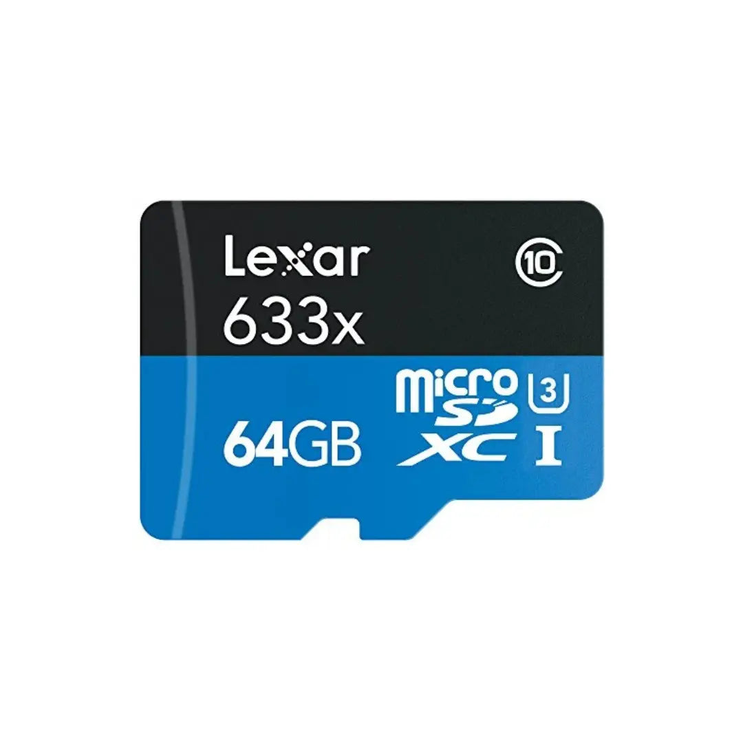 Lexar 64GB 633x microSDXC UHS-I Card BLUE Series