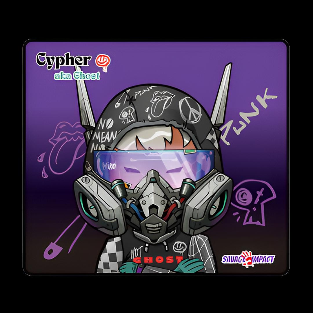 BP-45W X Savage Mouse Pad - Cypher Ghost