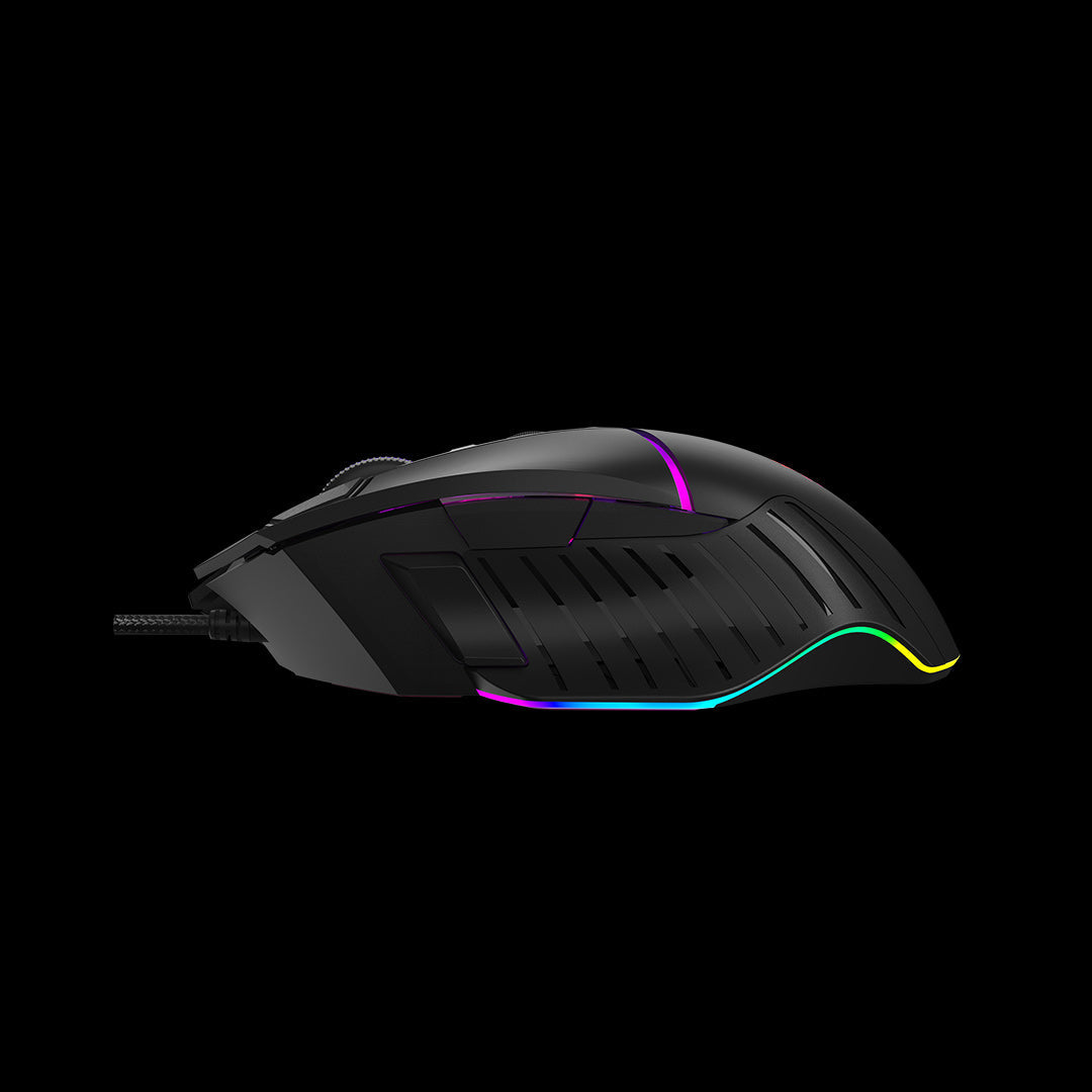 Bloody W95 Max Extra Fire Gaming Mouse - Stone Black - Ultra Core Activated