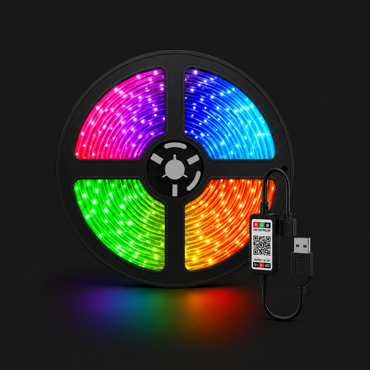 XTRIKE ME HT-5050-B5 Smart RGB LED Strip with App Control
