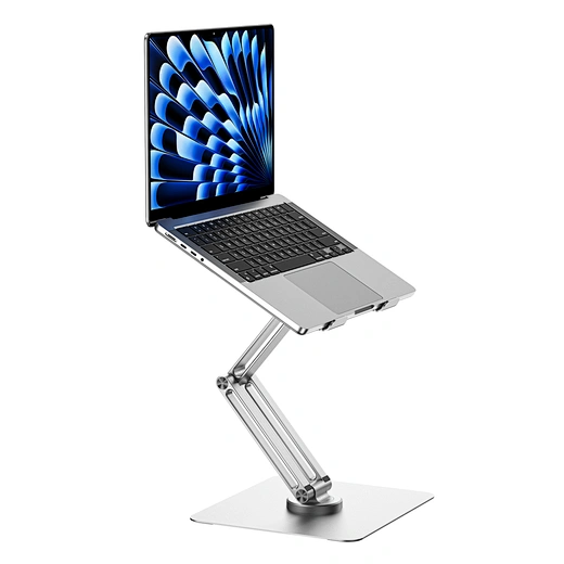 WiWU Ergonomic Aluminum Alloy Laptop Stand S801 – Adjustable, Portable & Heat-Dissipating